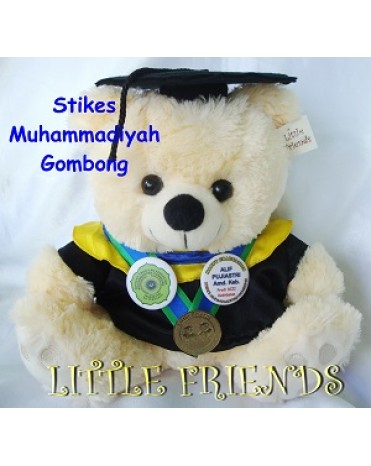 Boneka Wisuda Stikes Muhammadiyah Gombong - Kebidanan (30 cm)